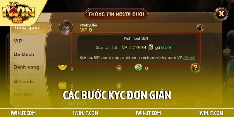 Các bước KYC đơn giản