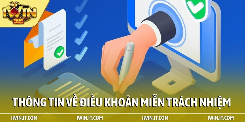 Thông tin về điều khoản miễn trách nhiệm
